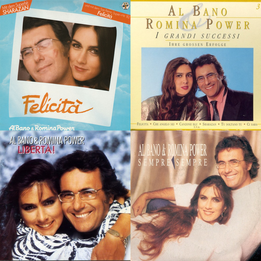 Песни аль бано и ромина пауэр слушать. Al bano & Romina Power - super 20. Al bano and Romina Power 1978. Al bano & Romina Power концерт в Италии.